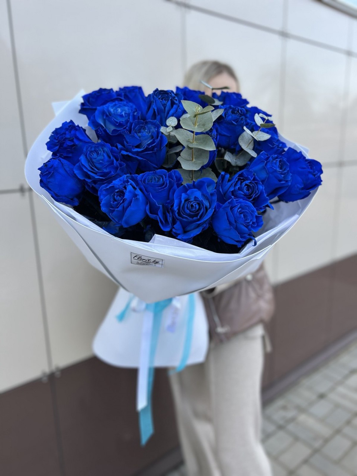 Букет   |  Синие розы