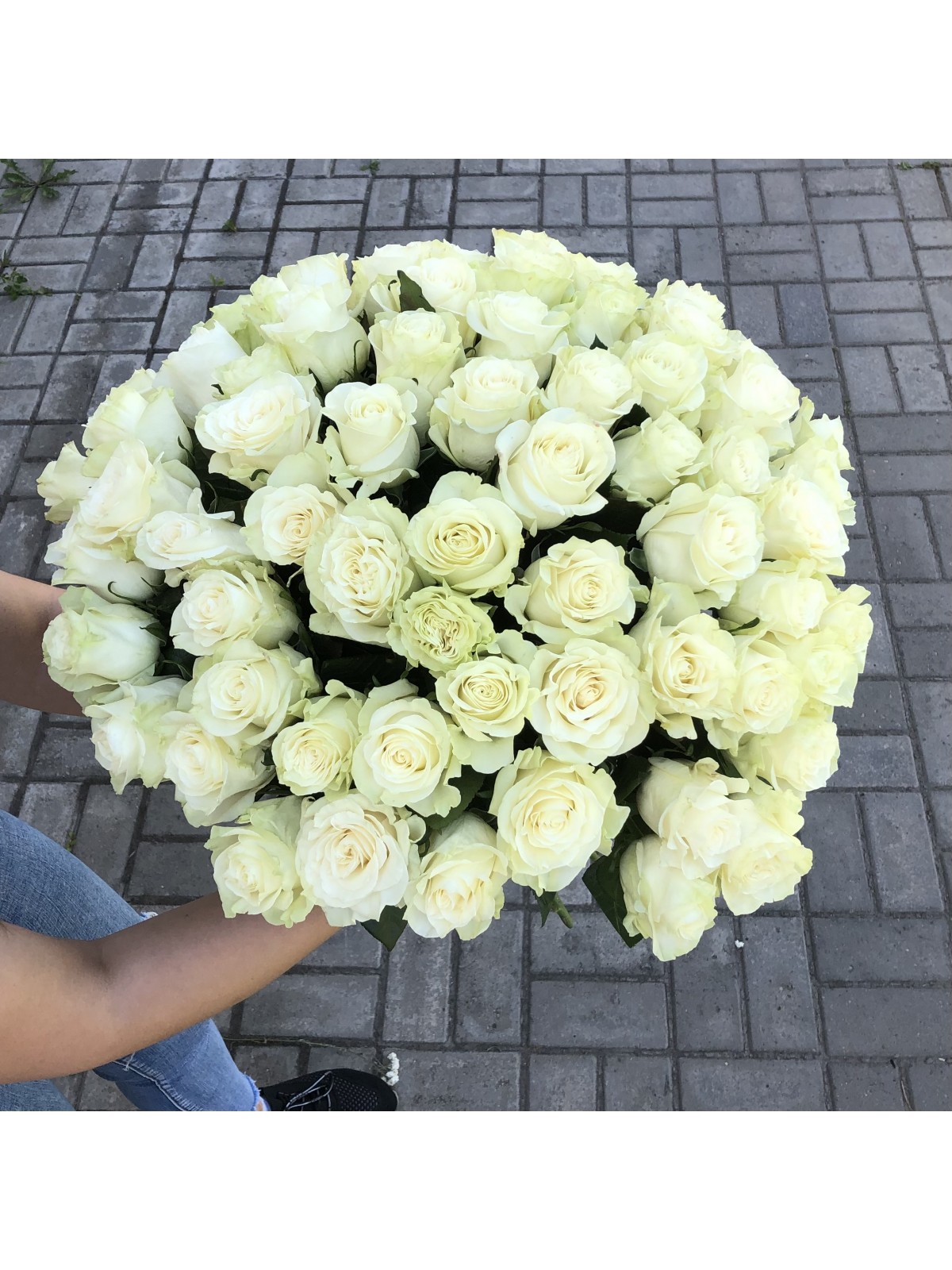 Букет из  75 роз
