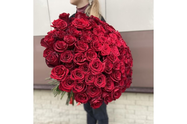 Букет из 101 розы