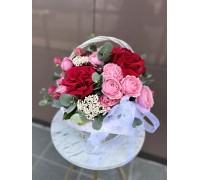 Композиция в корзине  |  Изумление красоты 